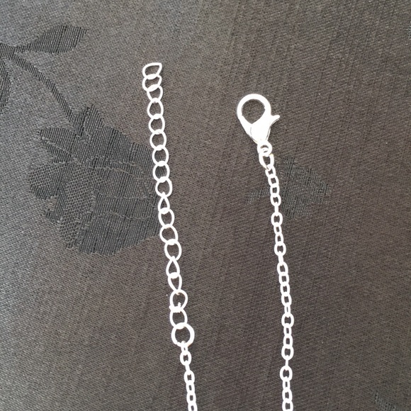 New! Silver Drop Necklace - Picture 5 of 6